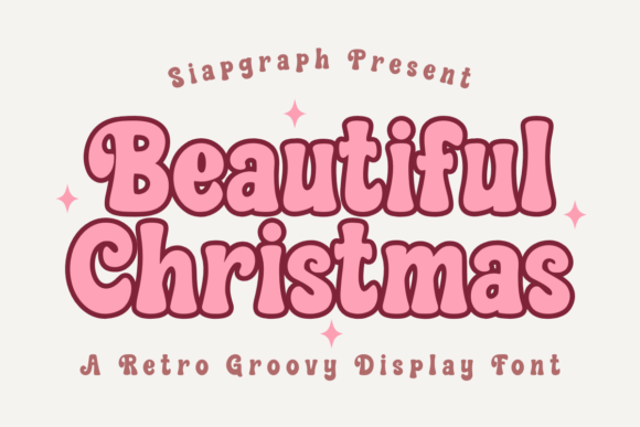 Beautiful Christmas: A Retro Font for Festive Creations