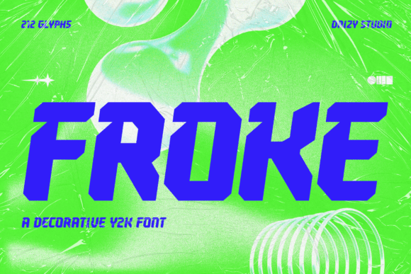 Froke: Capturing Y2K Energy in a Modern Typeface