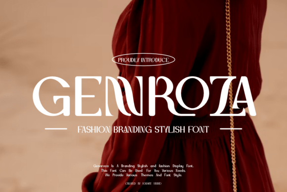 Genroza: The Modern Typeface for High-End Branding