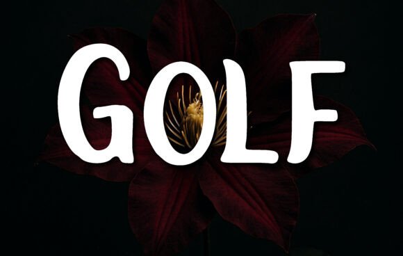 Golf: The Confident Display Font for Modern Brands