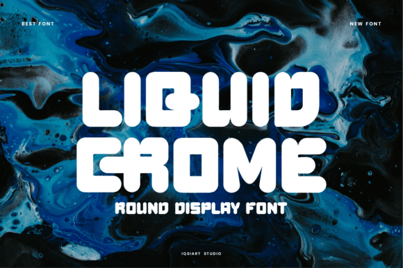 Liquid Chrome: The Futuristic Font for Bold, High-Tech Designs