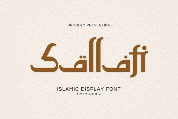 Sallafi: A Typeface Where Modern Design Meets Islamic Tradition