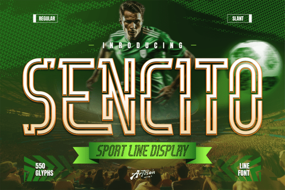 Sencito: A Modern Display Font for Bold, Confident Design