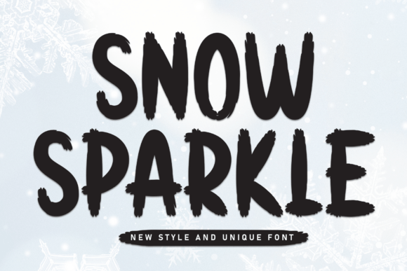 Snow Sparkle: A Friendly Font for Modern Creators