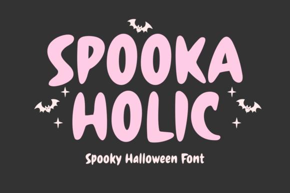 Spooka Holic Font: Sweet, Spooky Design for Halloween Projects