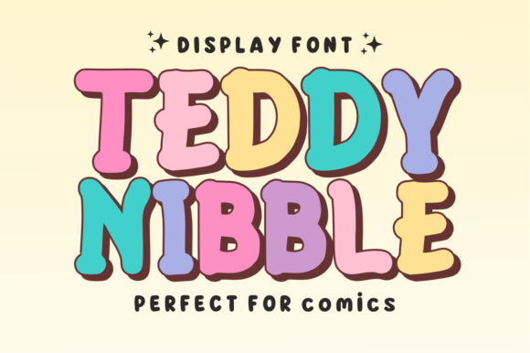 Teddy Nibble: A Typeface That Feels Like a Warm Hug