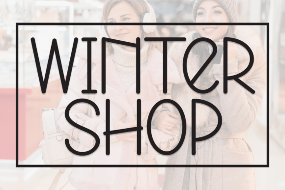 Winter Shop: A Handwritten Font That Feels Like a Warm Hug